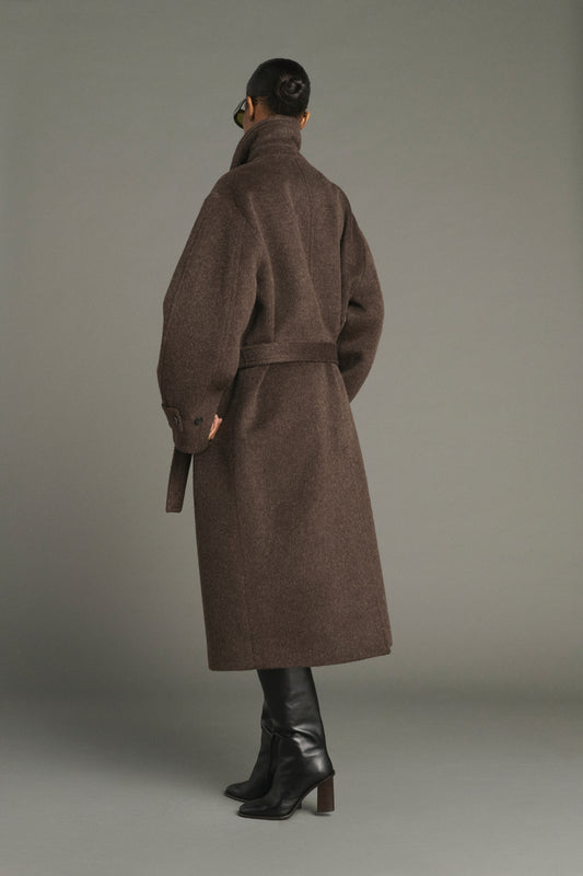 Jules coat – Brown – Wool – Women