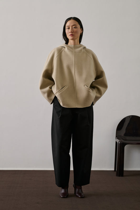 Sweatshirt Gretel - Craie - Laine - Femme