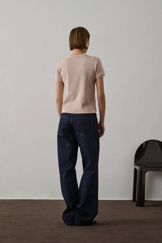 Tee-Shirt Aristide - Rose Pâle - Coton - Femme