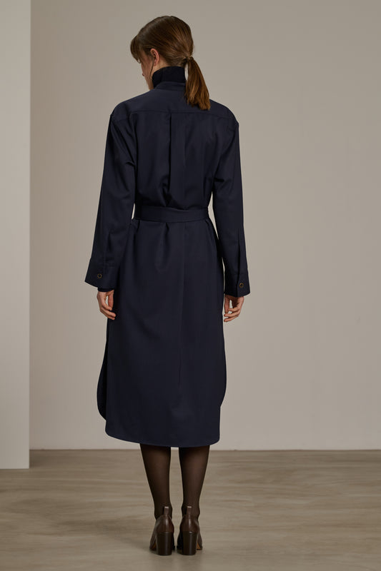 DRESS AKIKO NAVY