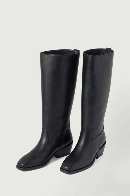 Bergam Boots - Black - Leather - Women