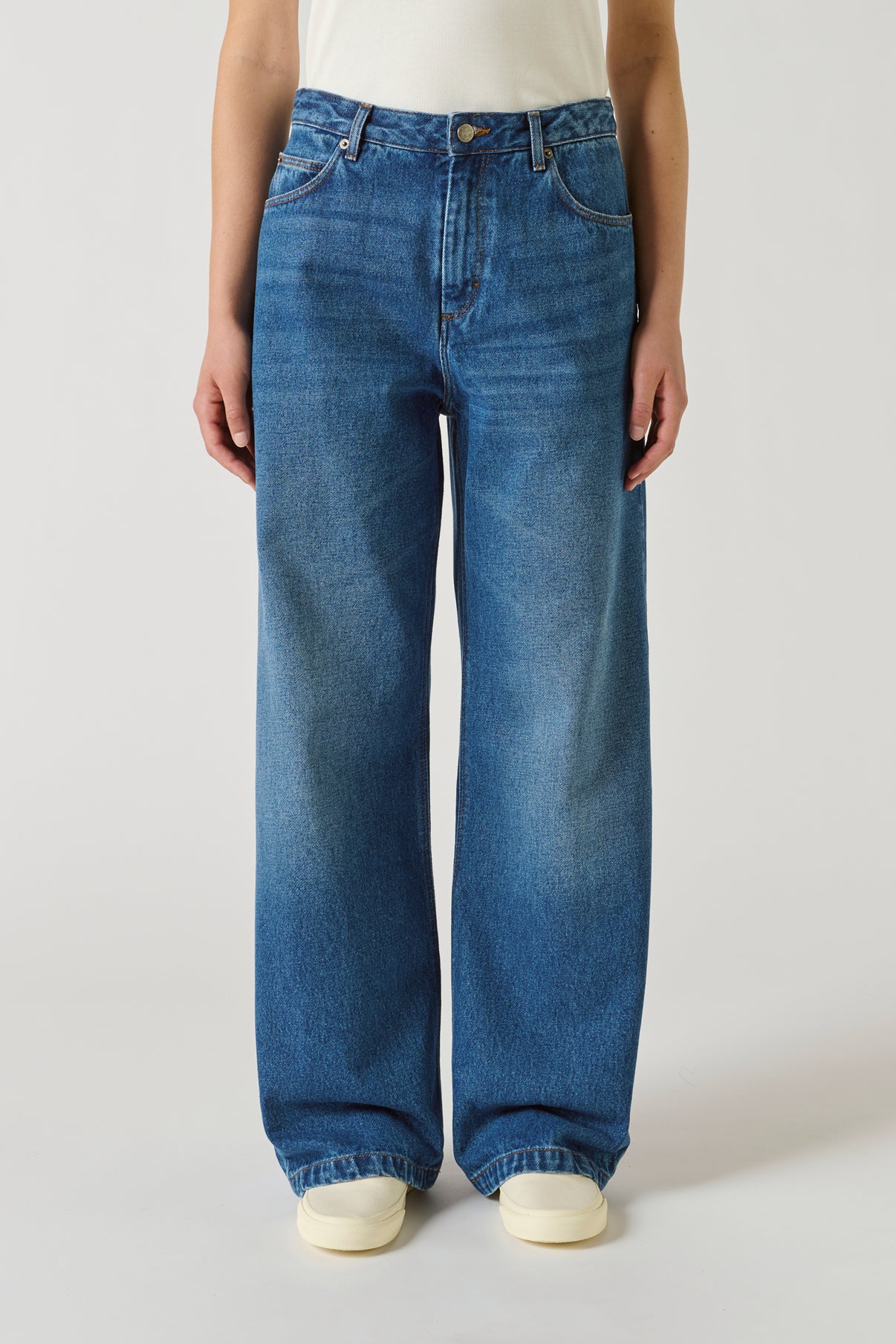 Jean Calvin - Bleu - Denim - Femme vue 2