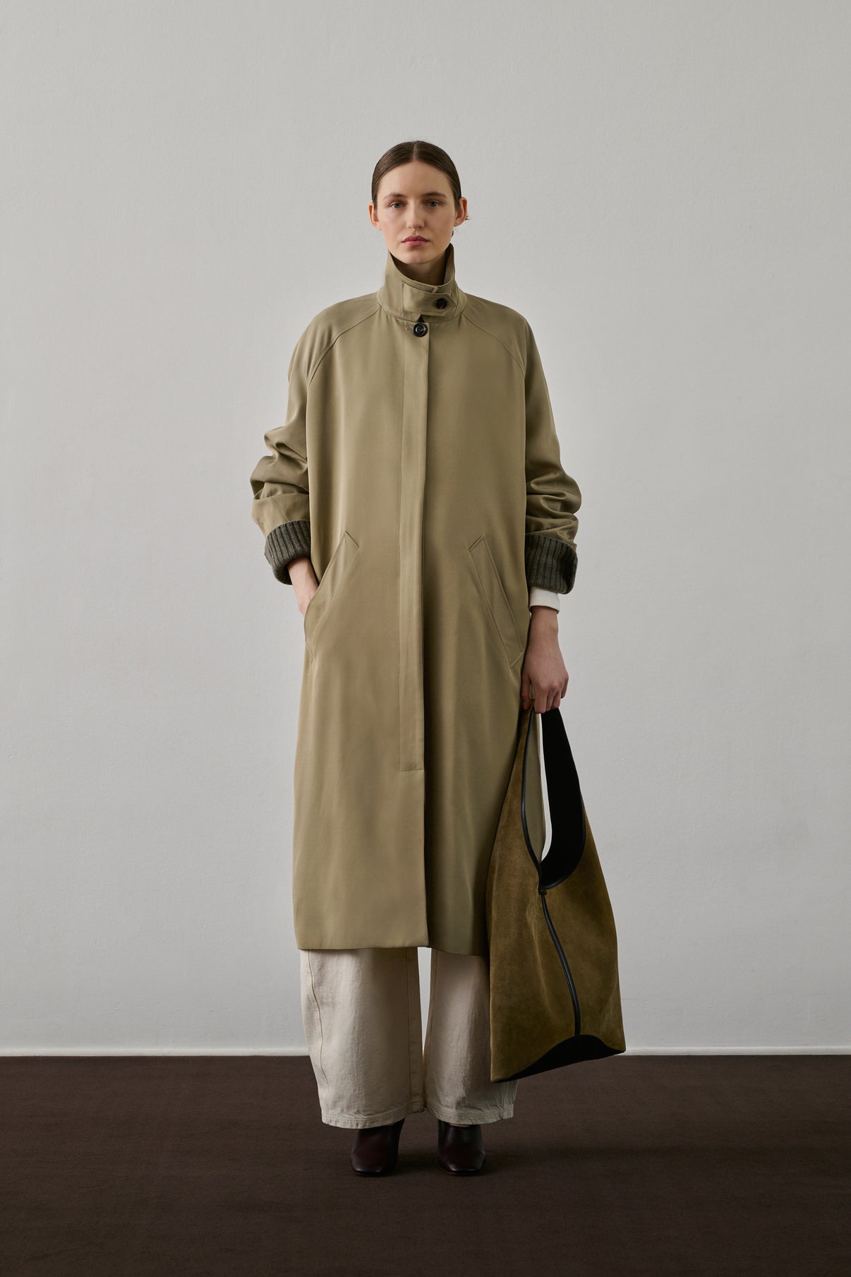 Trench Fritz - Sauge - Femme vue 4