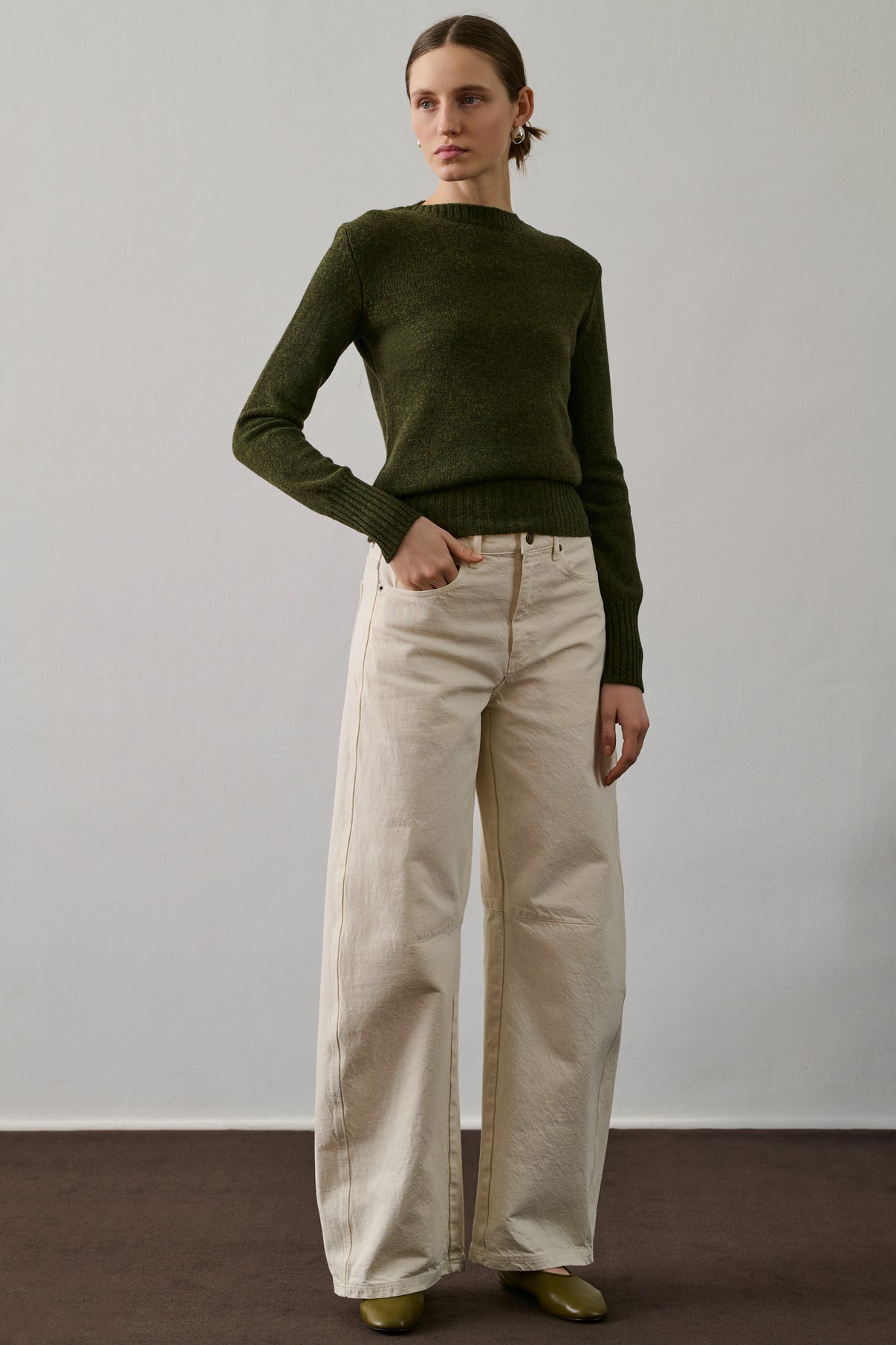 Jean Gaspard - Écru - Coton - Femme vue 4