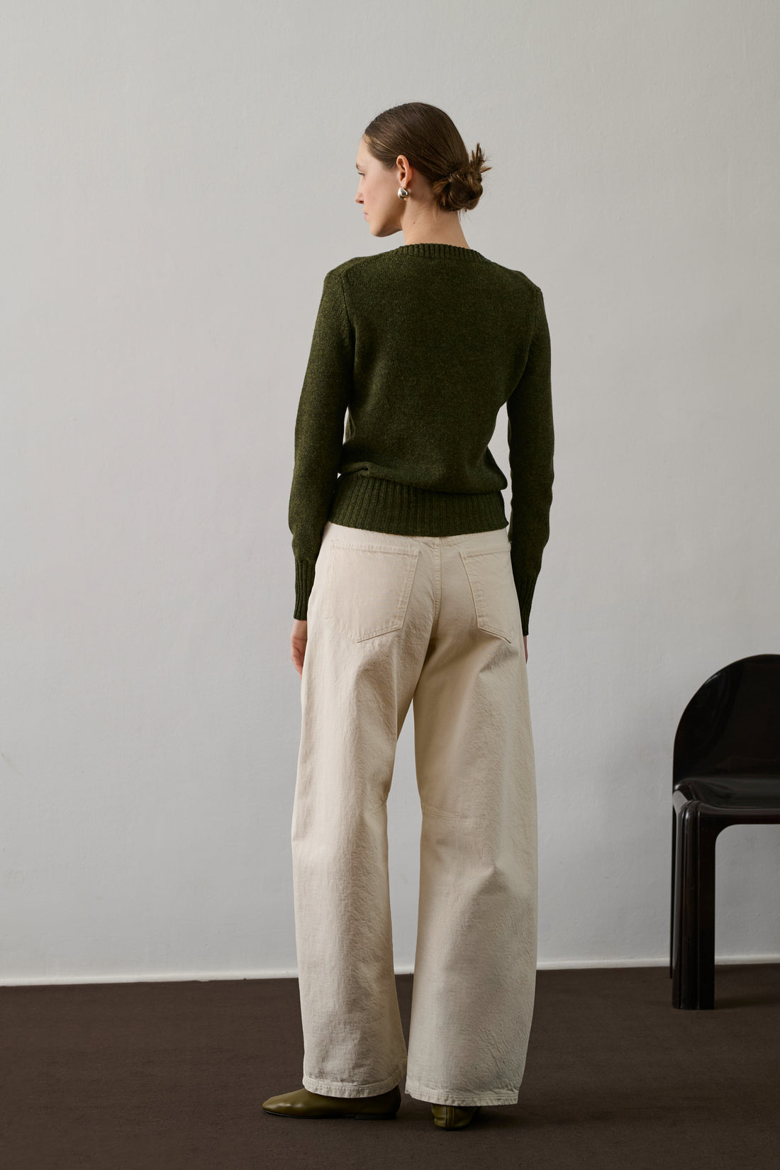 Pull Gipsy - Kaki - Laine - Femme