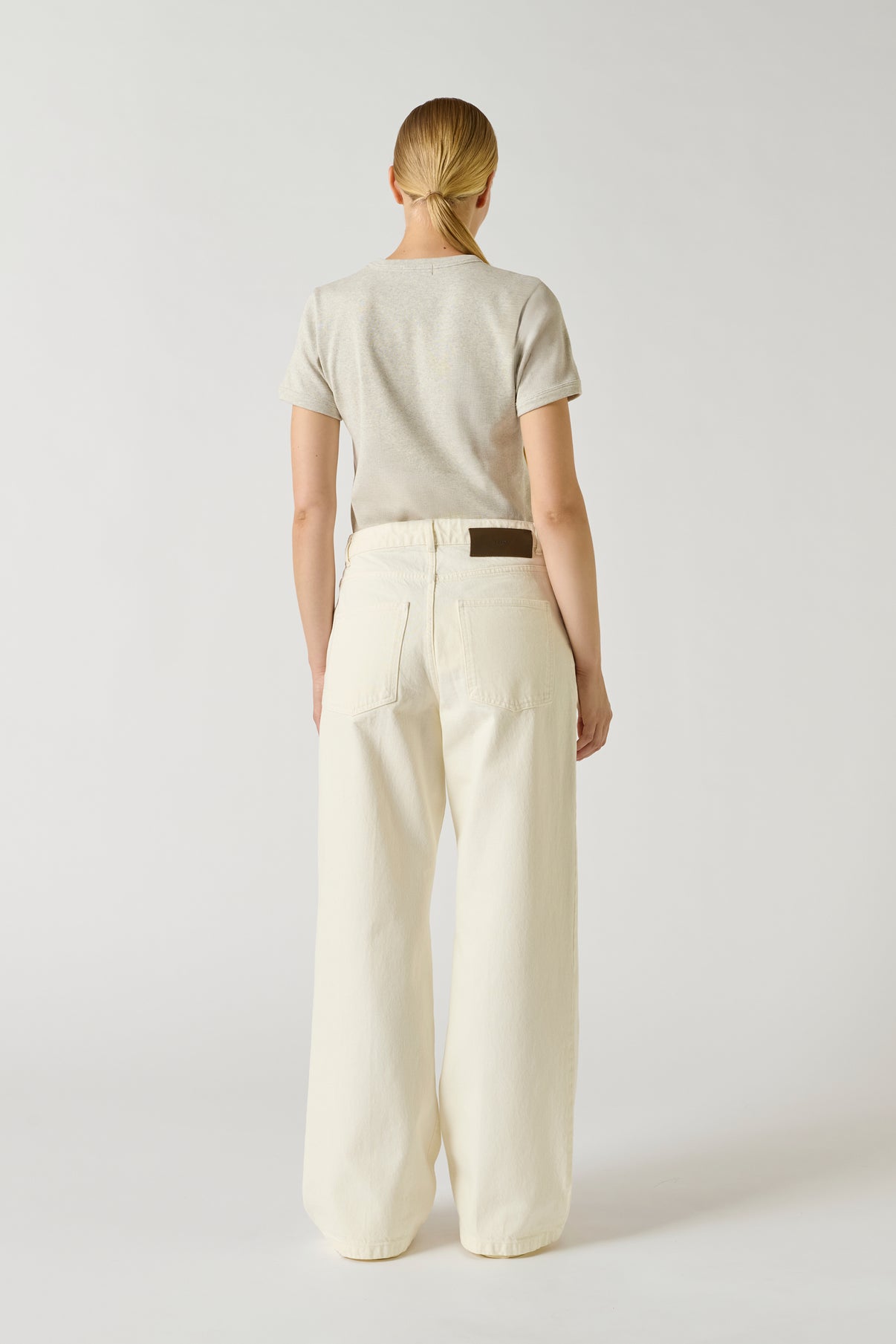 Jean Calvin - Ecru - Denim - Femme vue 3