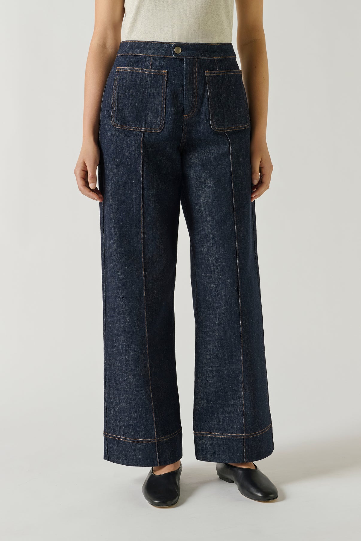 Jean Harry - Brut - Denim - Femme vue 1