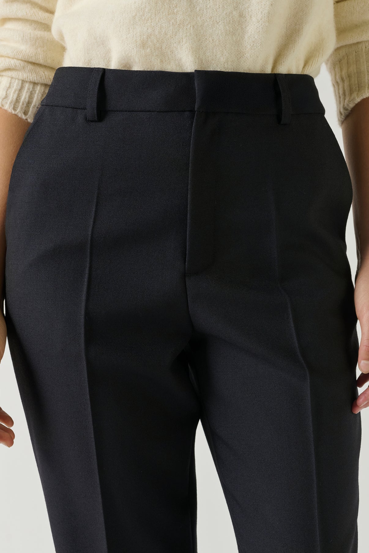 Pantalon Gabriel - Navy - Laine - Femme vue 4