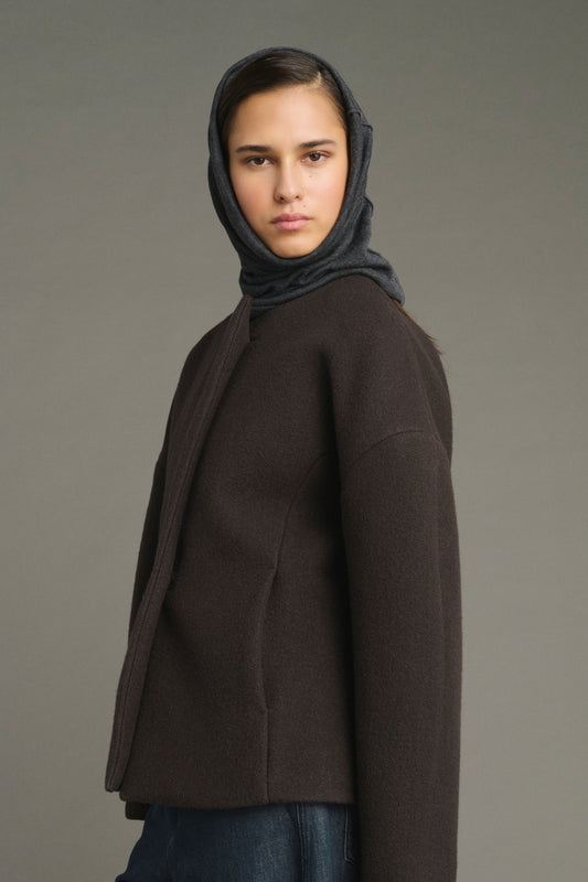 Jacket France - Ebony Green - Cotton - Women