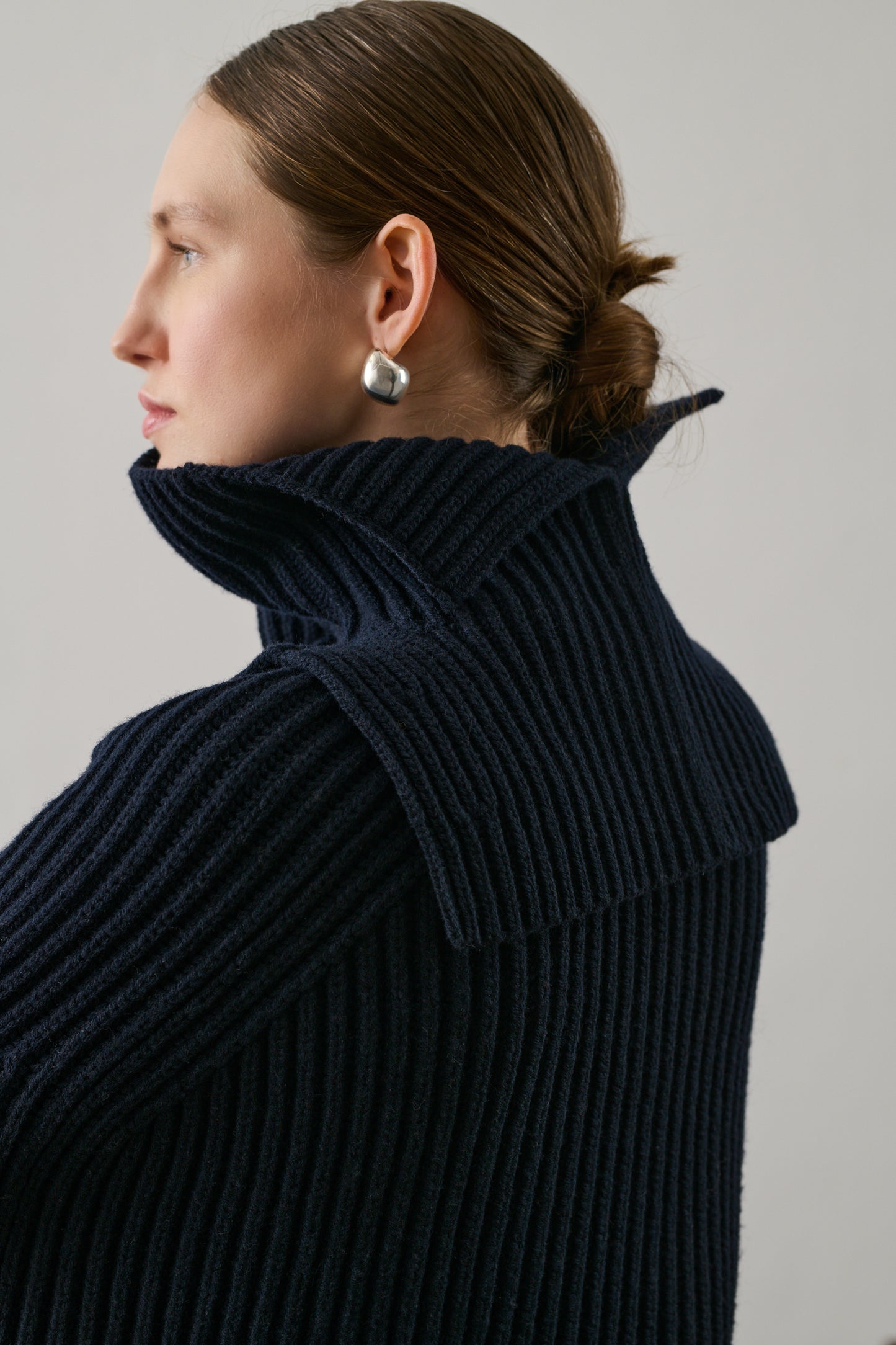 Col Gad - Navy - Laine - Femme