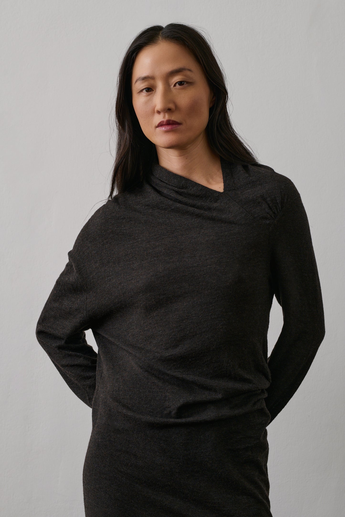 Robe Gisee - Marron - Femme