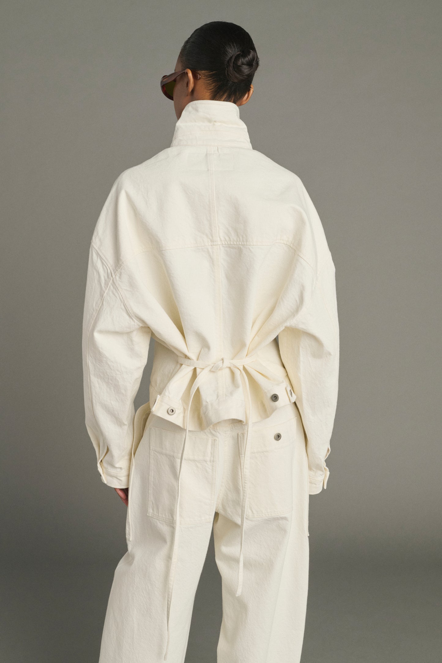 Lys jacket - Ecru - Cotton - Women