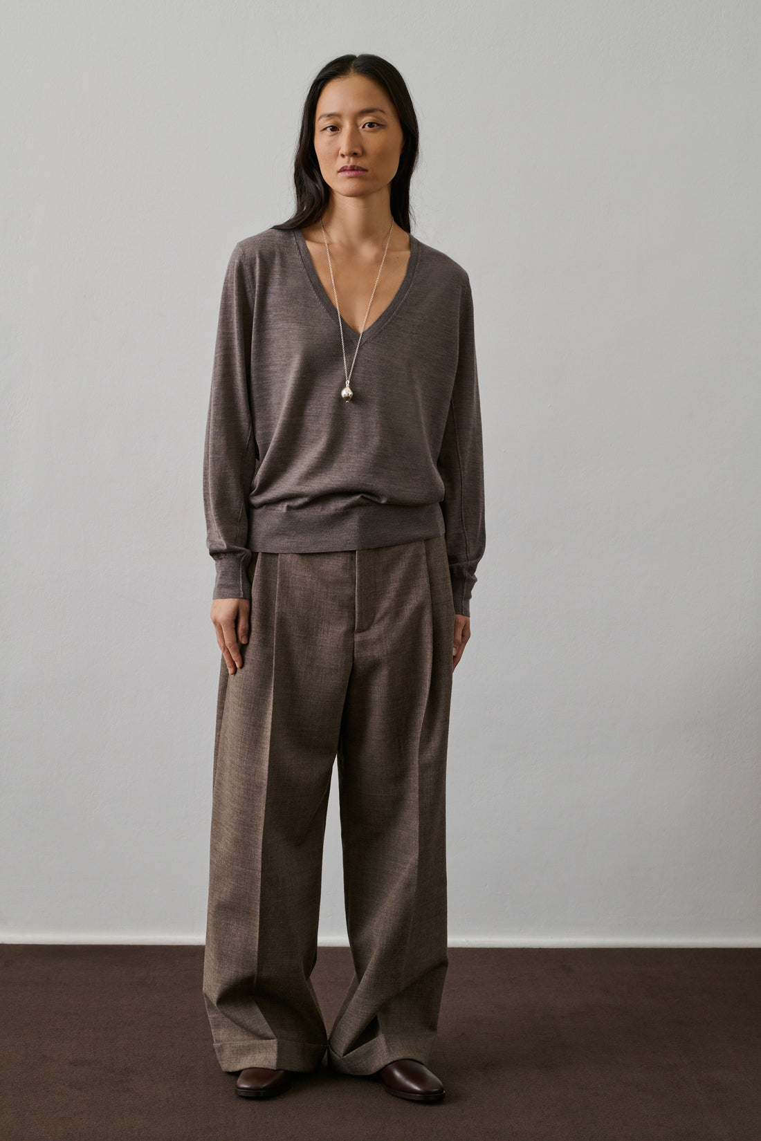 Pull Derek - Chataîgne - Laine - Femme