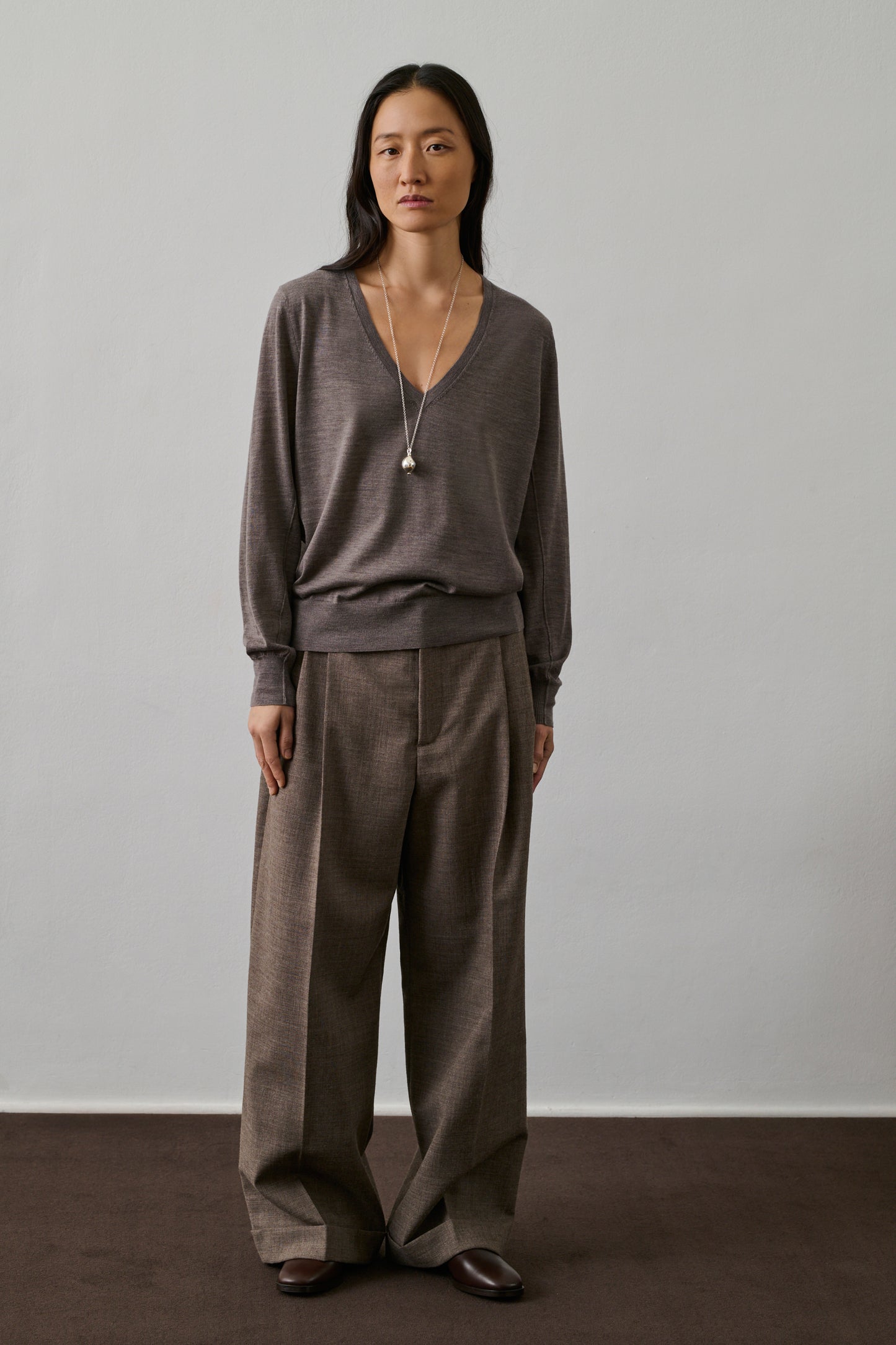 Pull Derek - Chataîgne - Laine - Femme