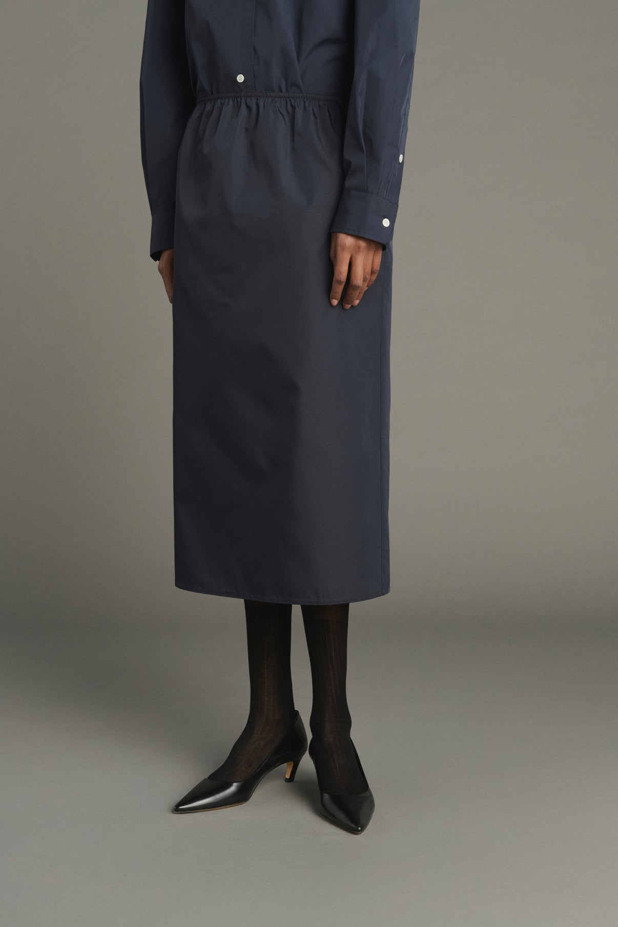 Lili Skirt - Navy - Women vue 2