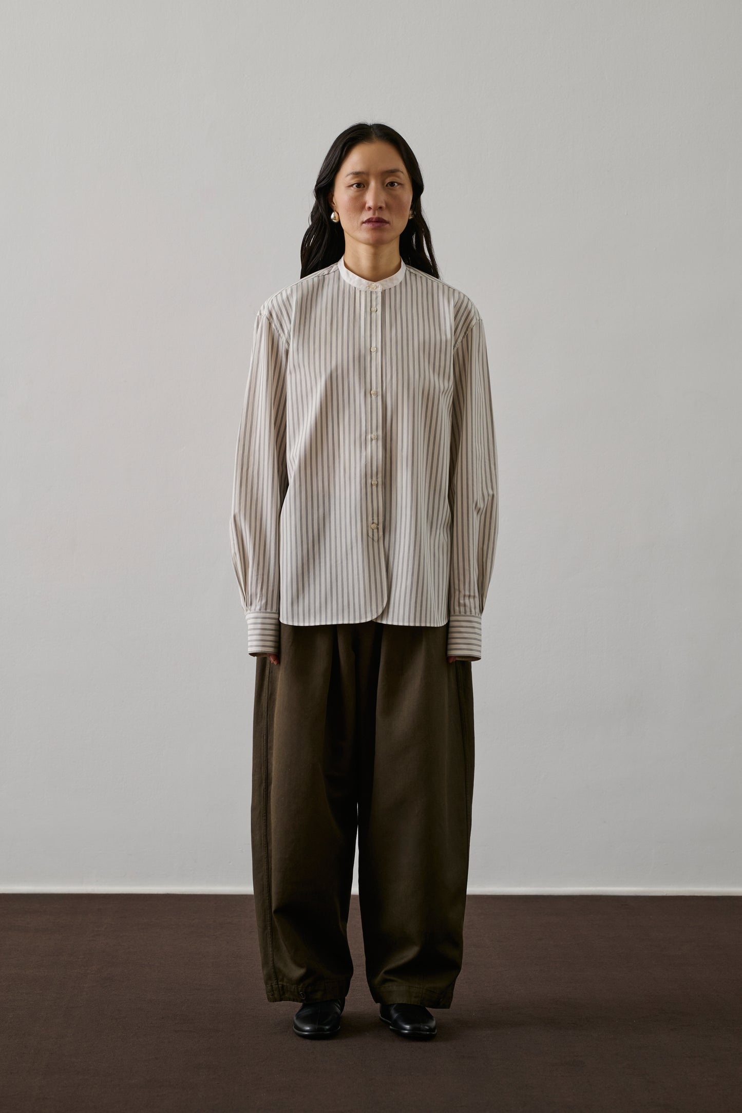 Pantalon Vernon - Kaki - Lin - Femme