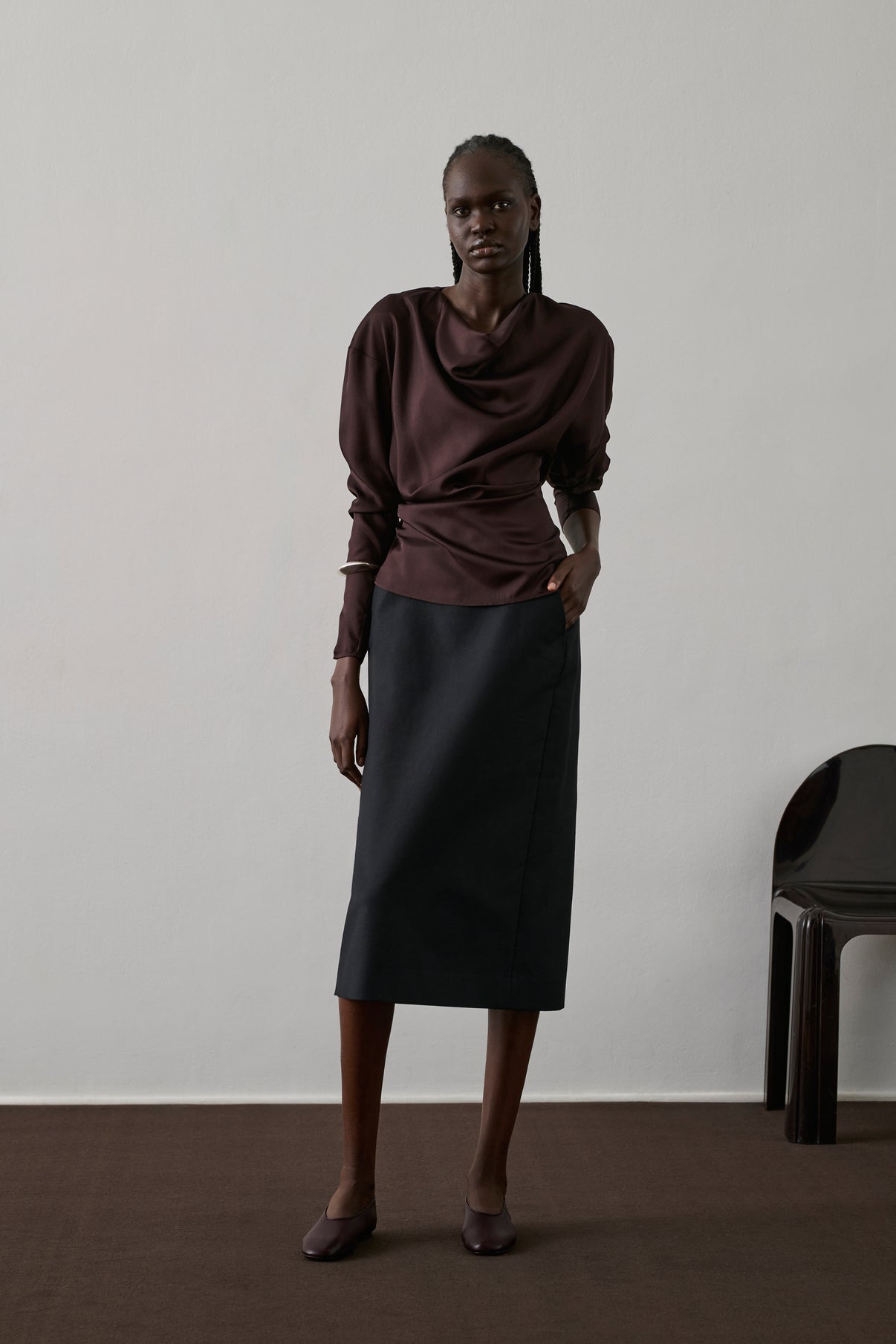 Blouse Fresia - Prune - Femme vue 3