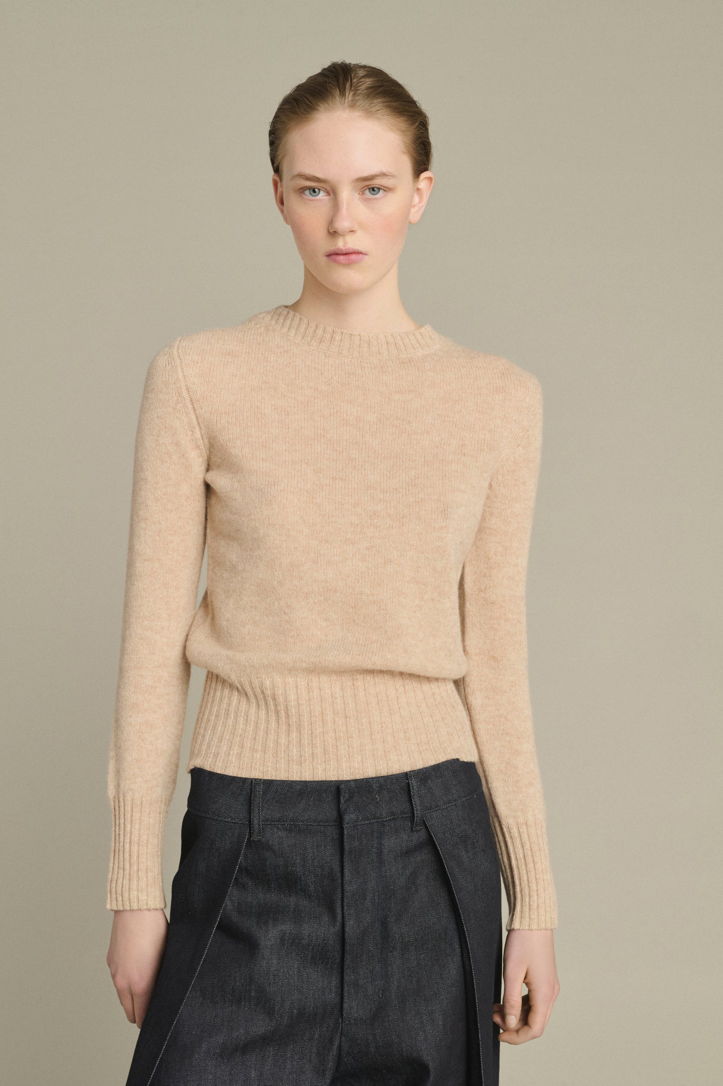 Pullover Gipsy - Écru Chiné - Merino Wool - Women