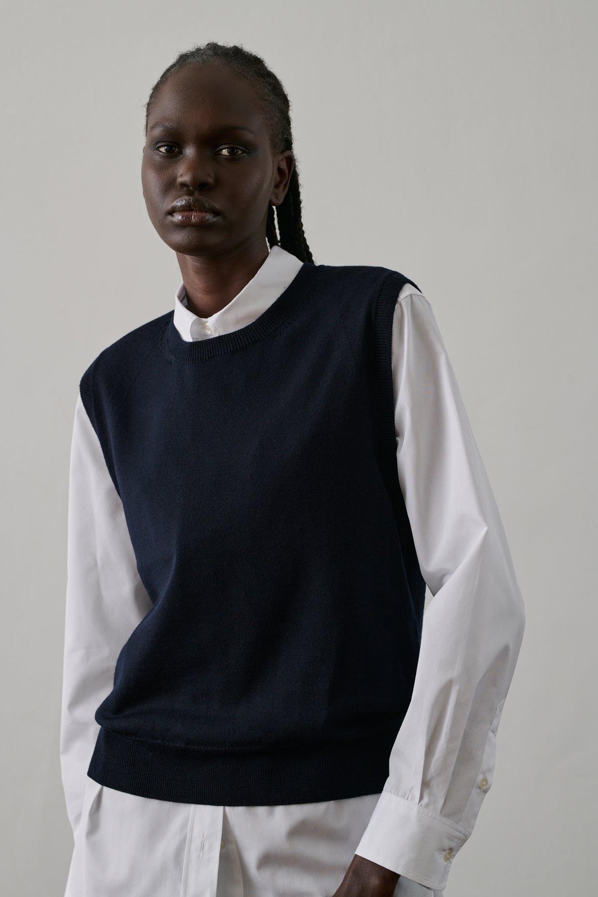 Pull Fargo - Navy - Laine - Femme vue 6