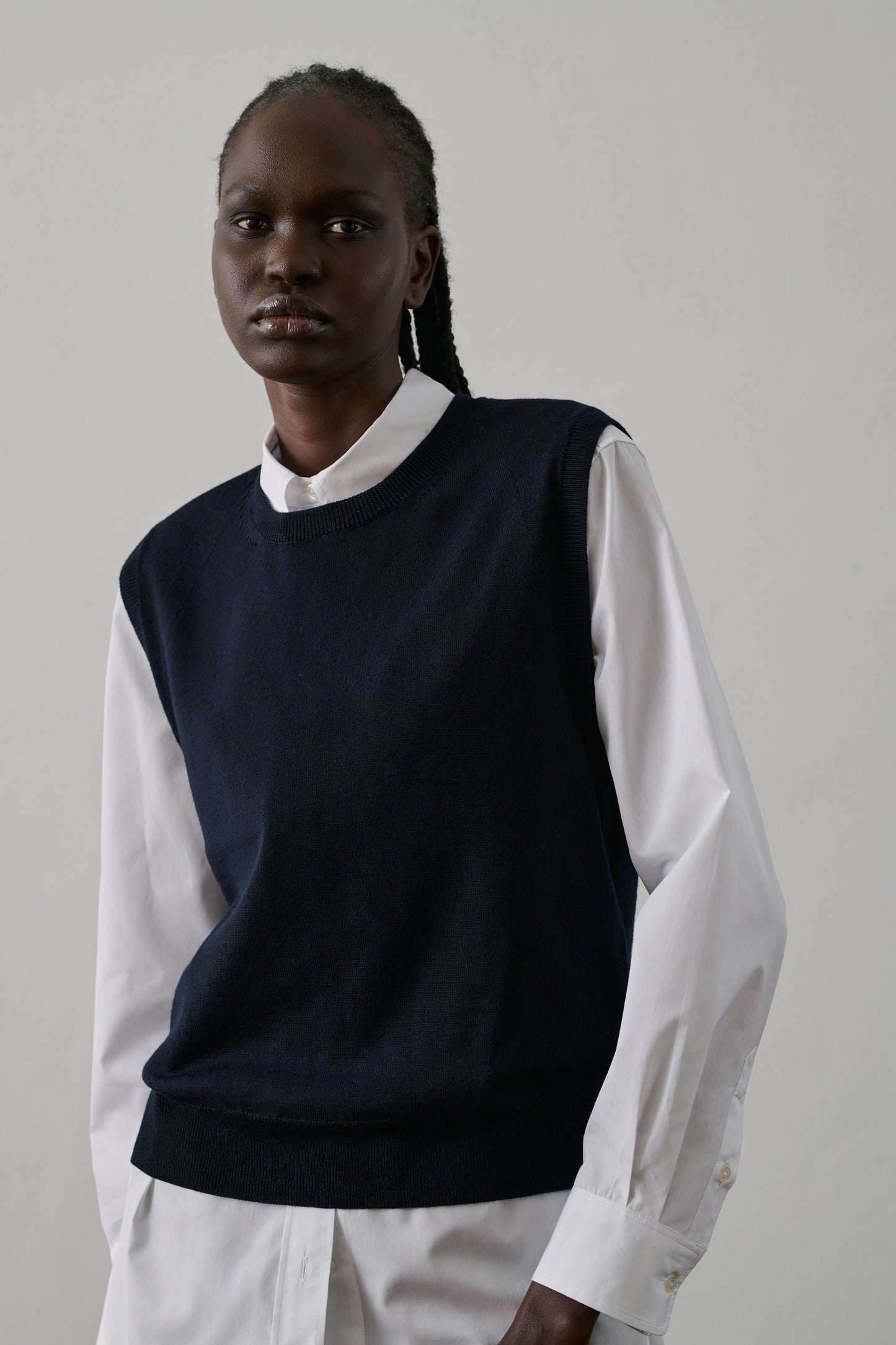 Pull Fargo - Navy - Laine - Femme