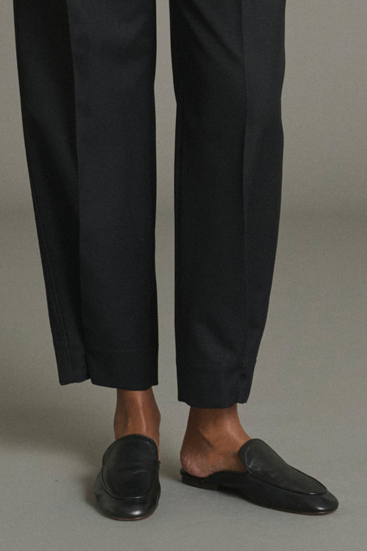 Mules Antonine - Black - Leather - Women