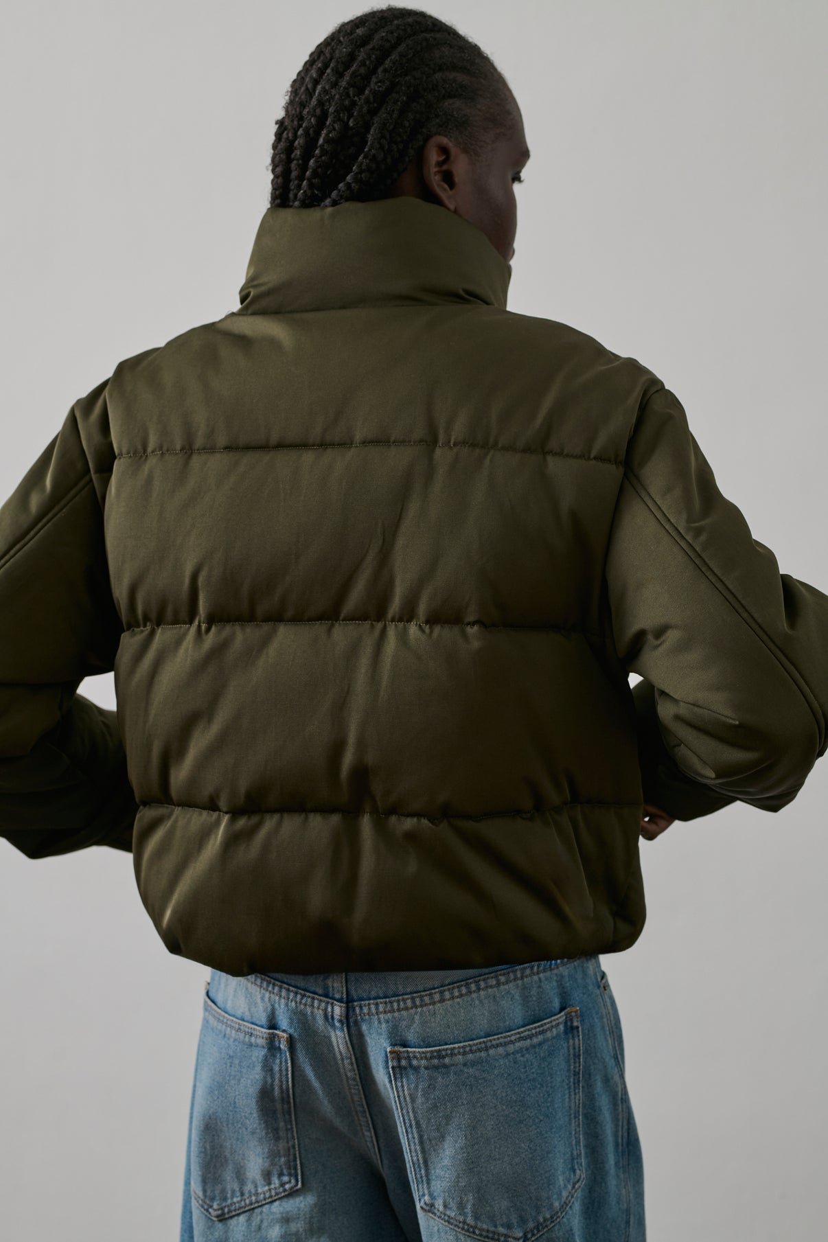 Doudoune Flore - Kaki - Femme vue 4