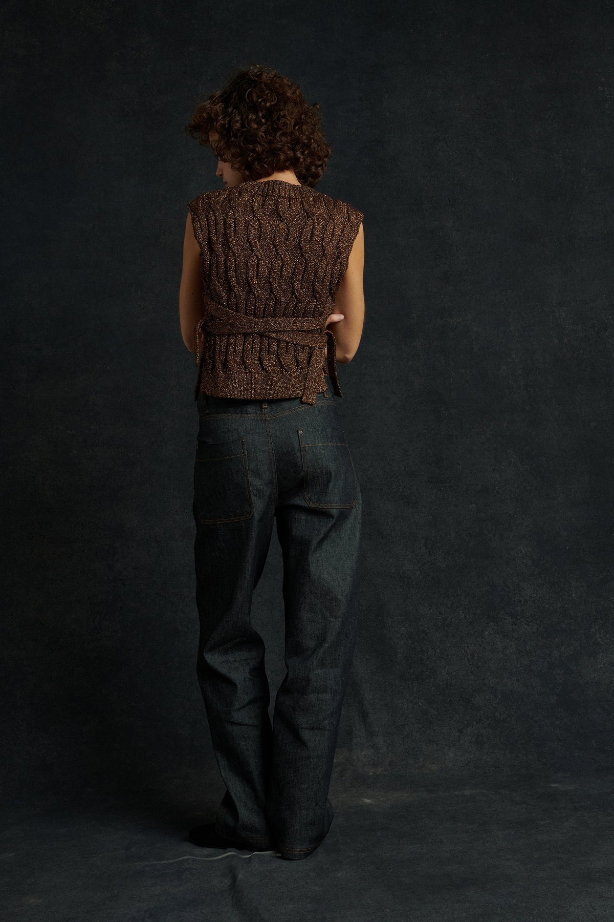 PULLOVER STARLETTE ANTIQUE GOLD vue 4