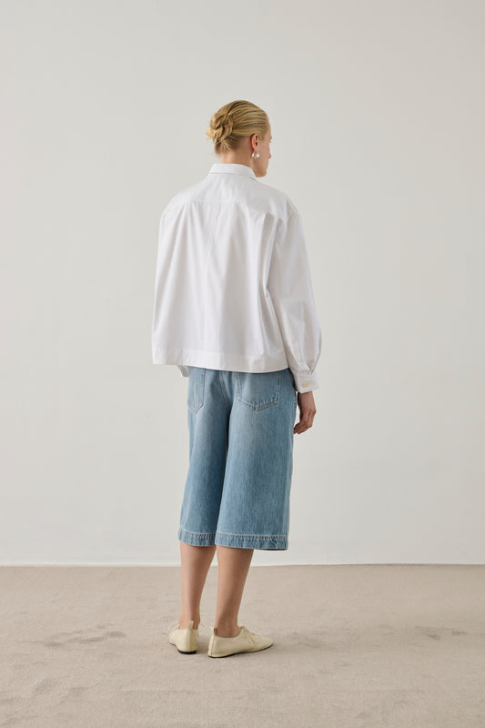 Chemise Hortense - Blanc - Coton - Femme