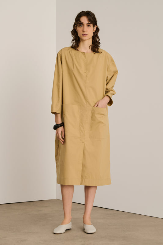 Coralie dress - Sand - Cotton - Women
