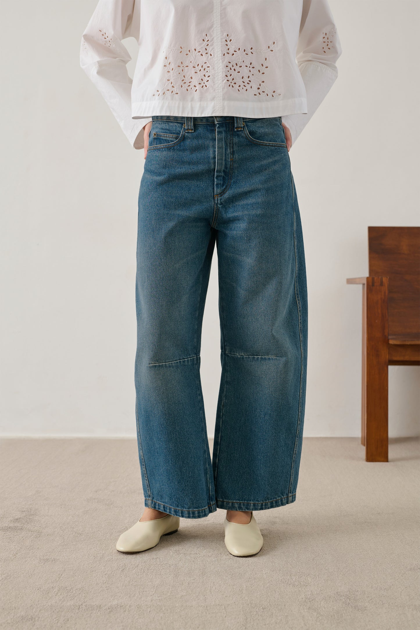 Eliott jeans - Blue - Cotton - Women