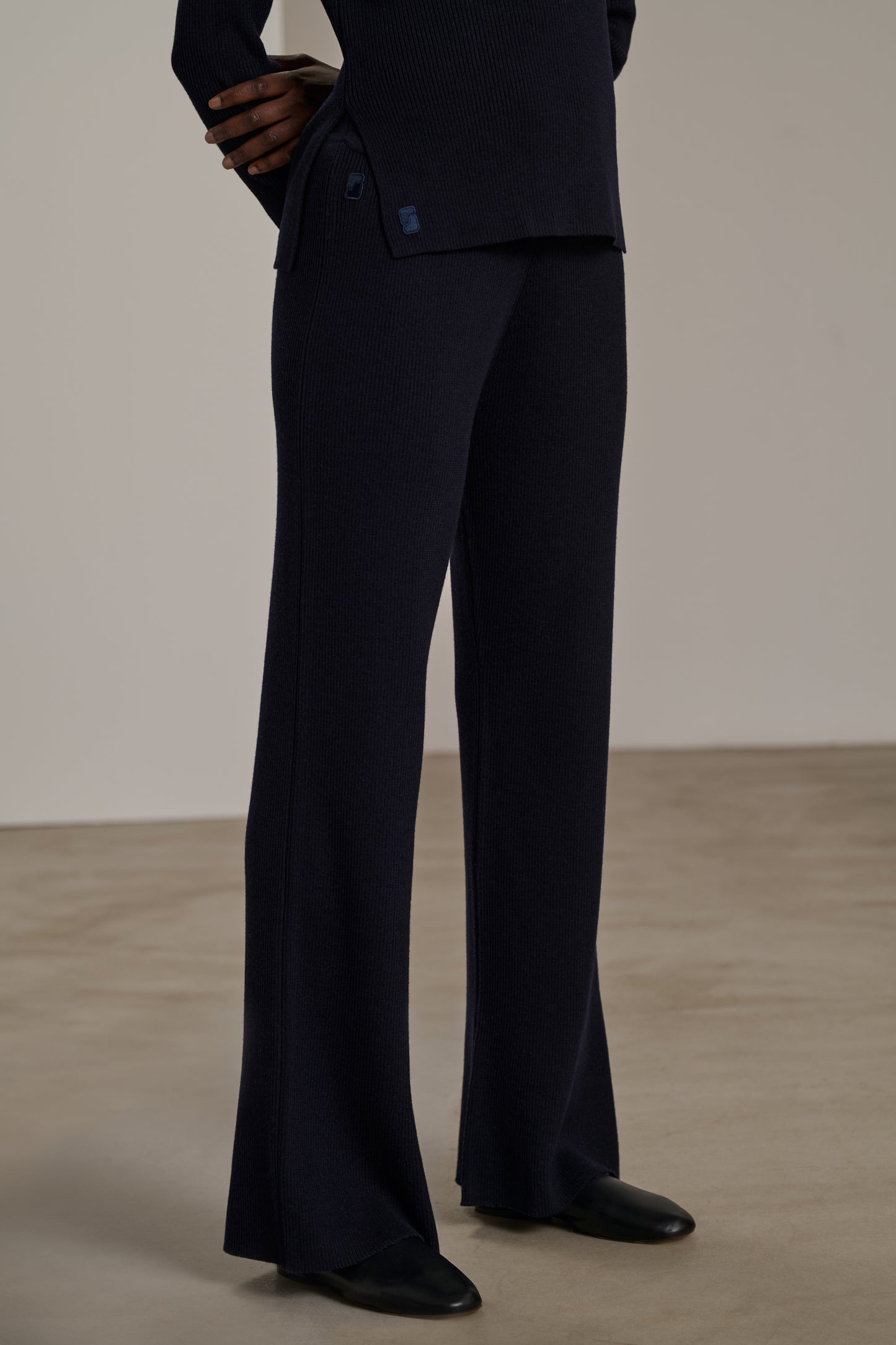 Pantalon Victoria - Navy - Laine - Femme