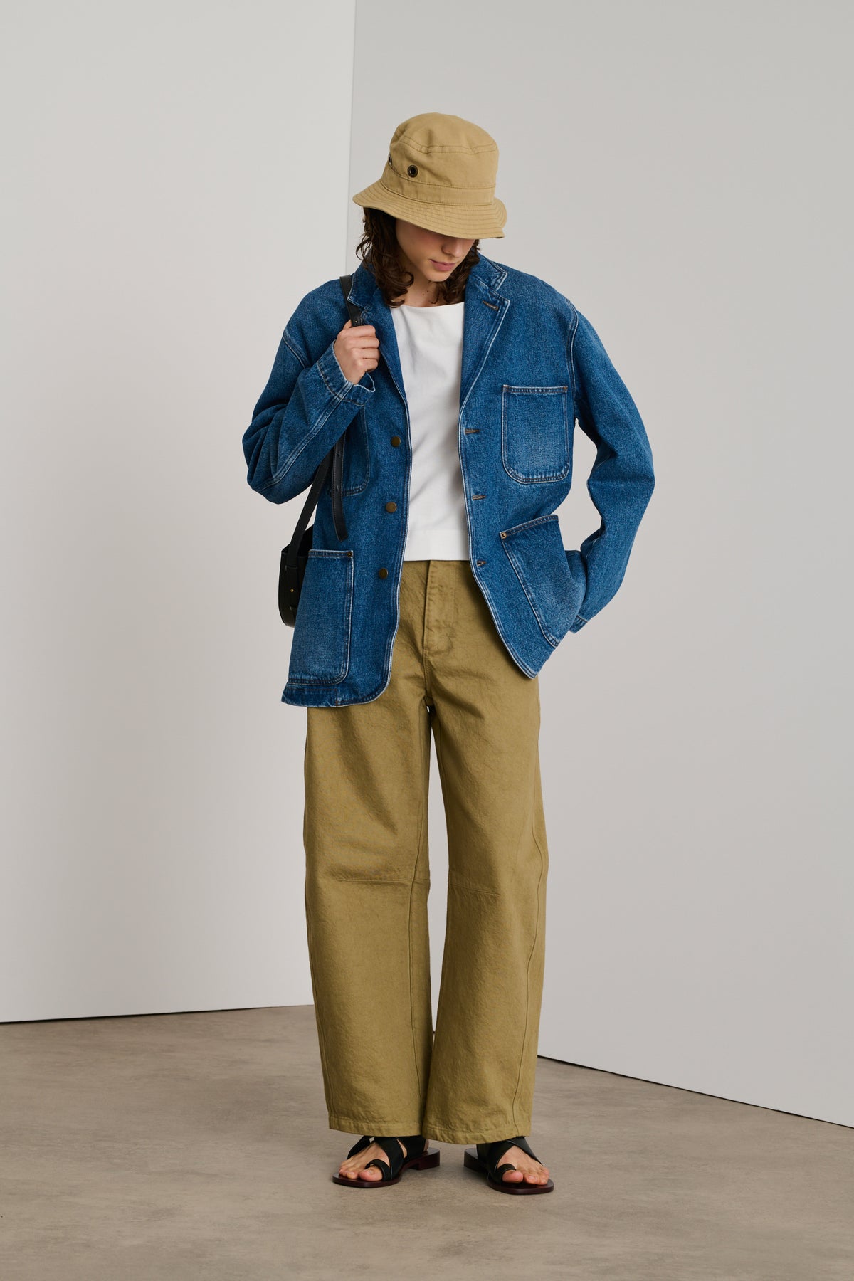 Jacket Charlize - Blue - Cotton - Women vue 1
