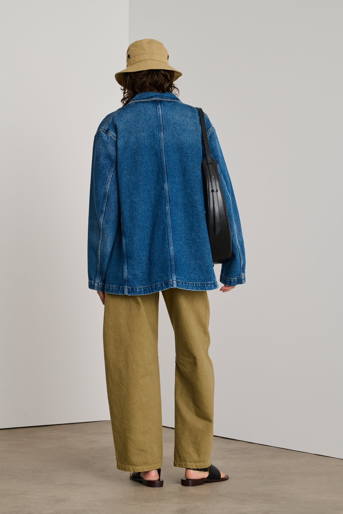 Jacket Charlize - Blue - Cotton - Women vue 3