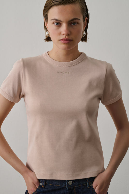 Tee-Shirt Aristide - Rose Pâle - Coton - Femme