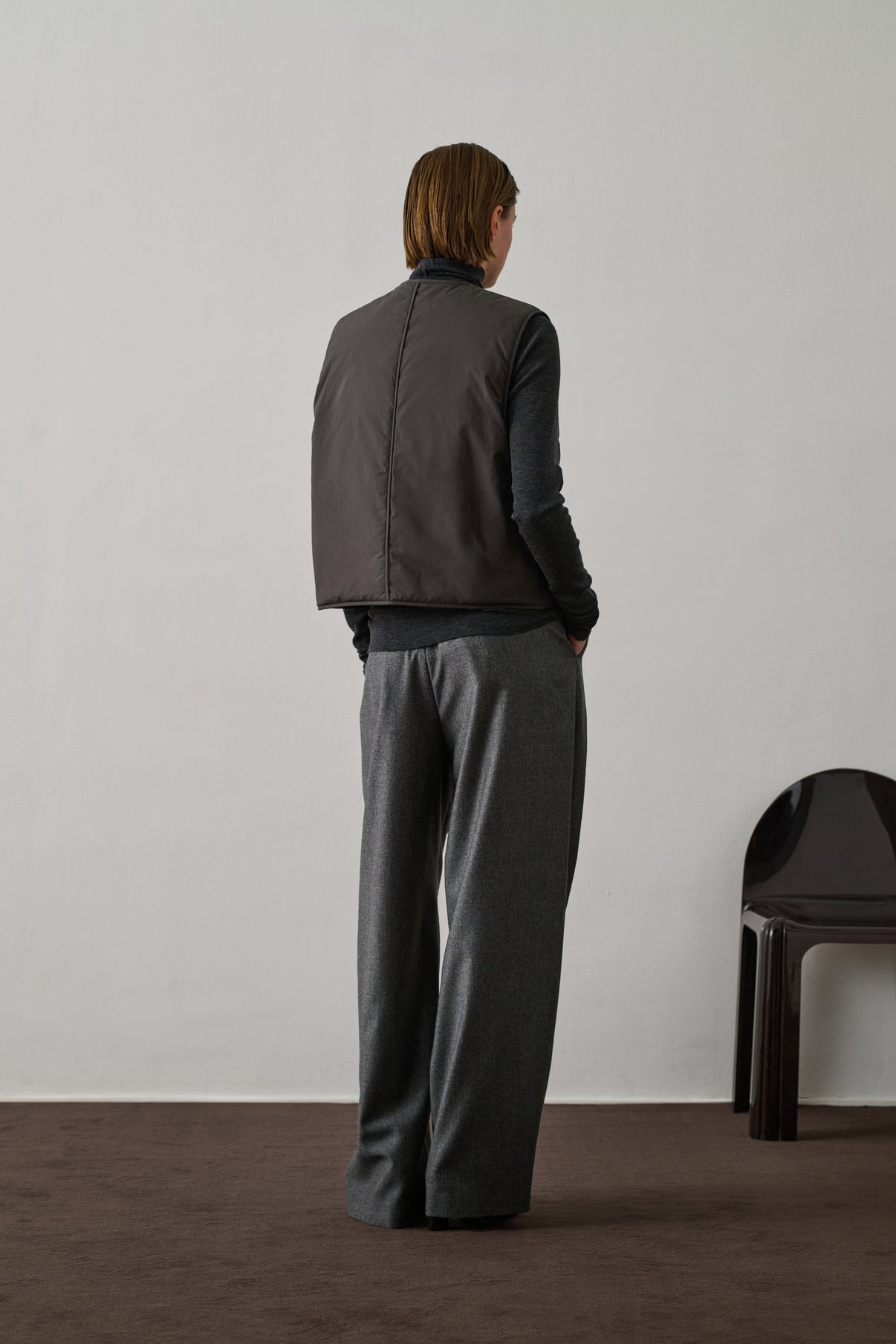 Blouson Desmond - Gris Foncé - Coton - Femme vue 2