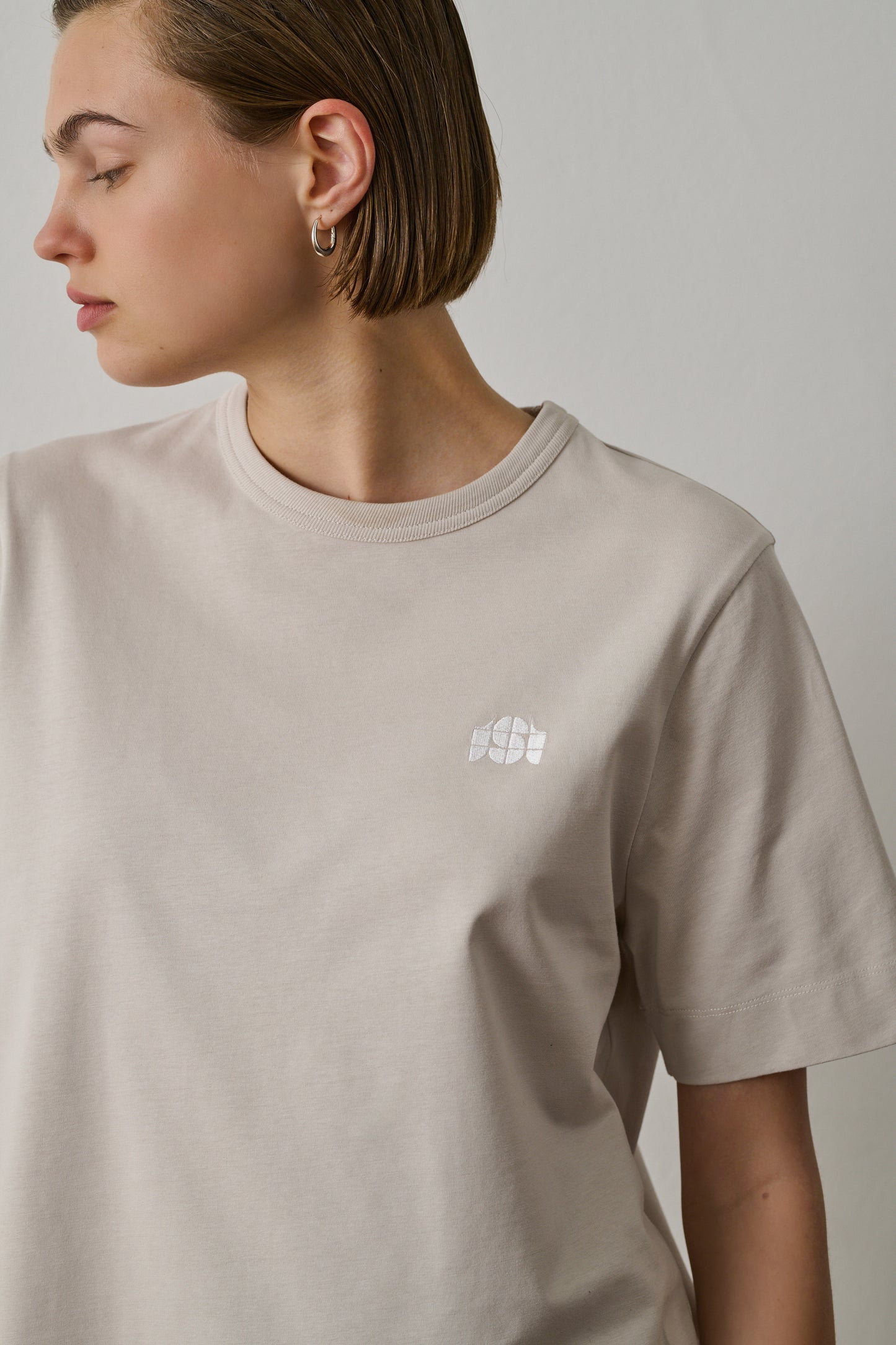 Tee-Shirt Eileen - Craie - Coton - Femme