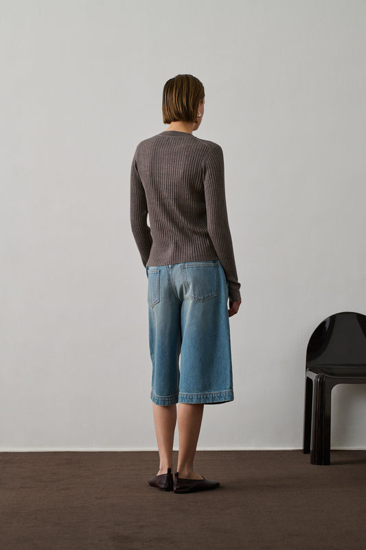 Polo Buffalo - Chataîgne - Laine - Femme