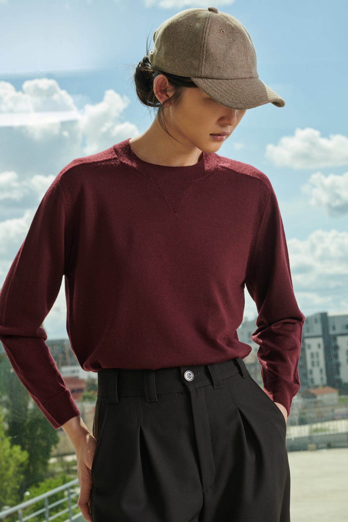 TROUSERS TIMON CHARCOAL