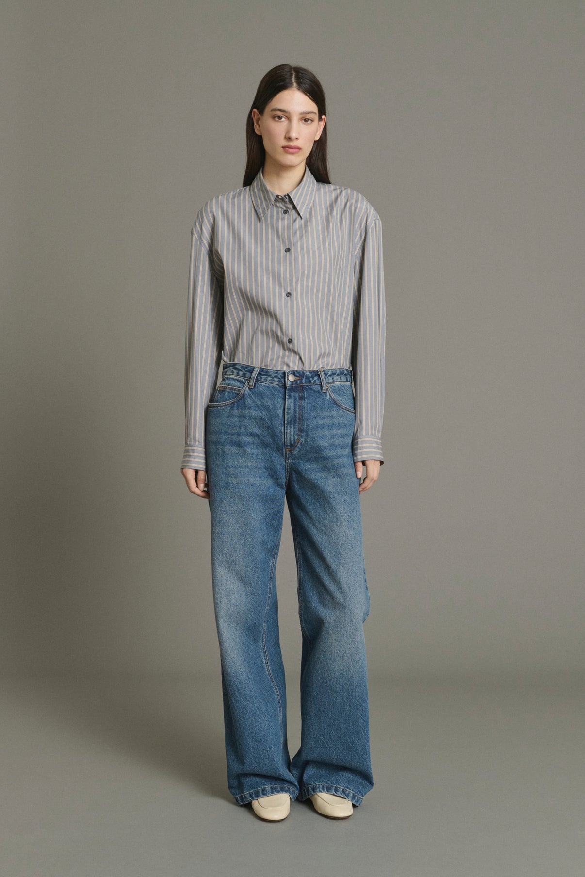 Jeans Calvin - Faded Blue Straight Women's - Soeur vue 5