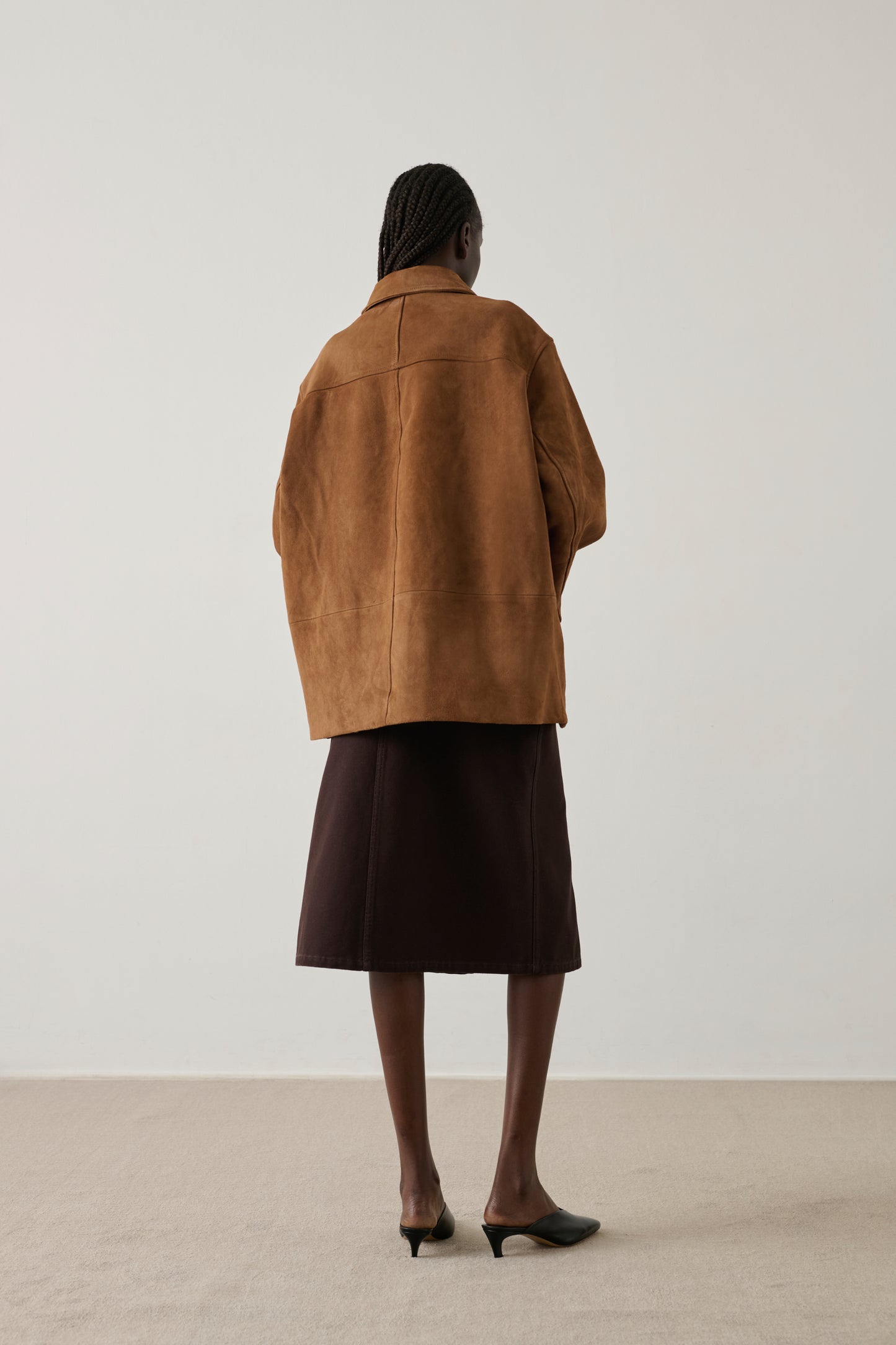 Vincenzo jacket - Natural - Leather - Women