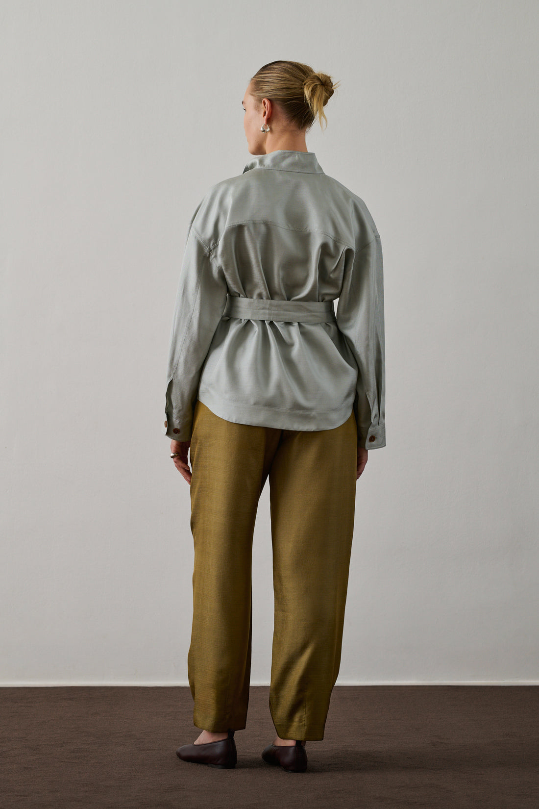 Chemise Felicite - Bleu Glacé - Soie - Femme