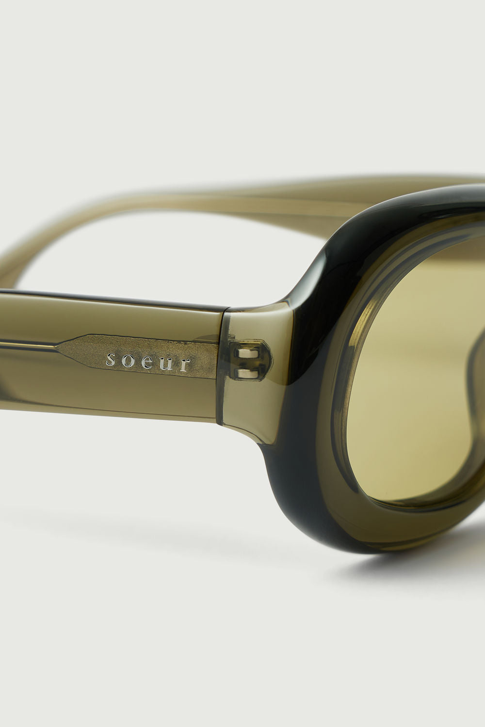 Lunettes de soleil Lee - Gris anthracite - Femme vue 7