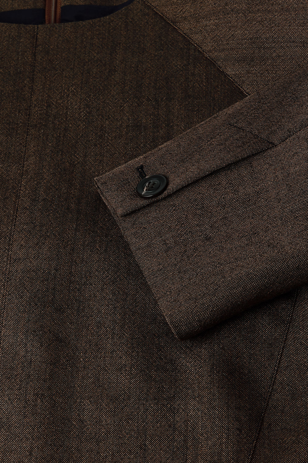 Blouse Giovana - Marron Chiné - Laine - Femme vue 7