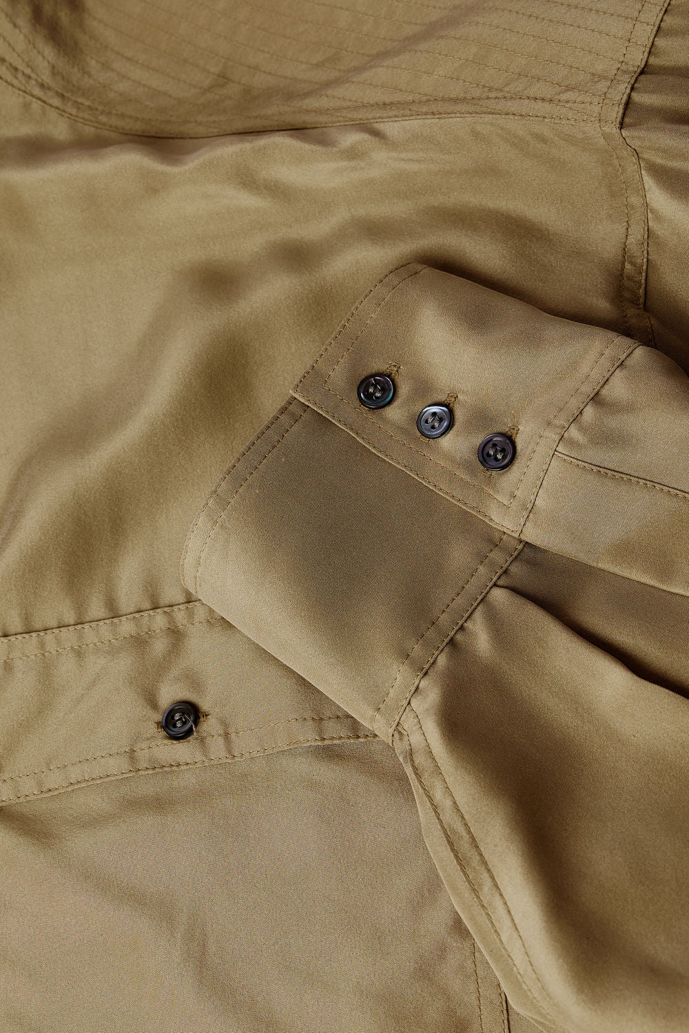 Chemise Glasgow - Beige - Soie - Femme vue 8