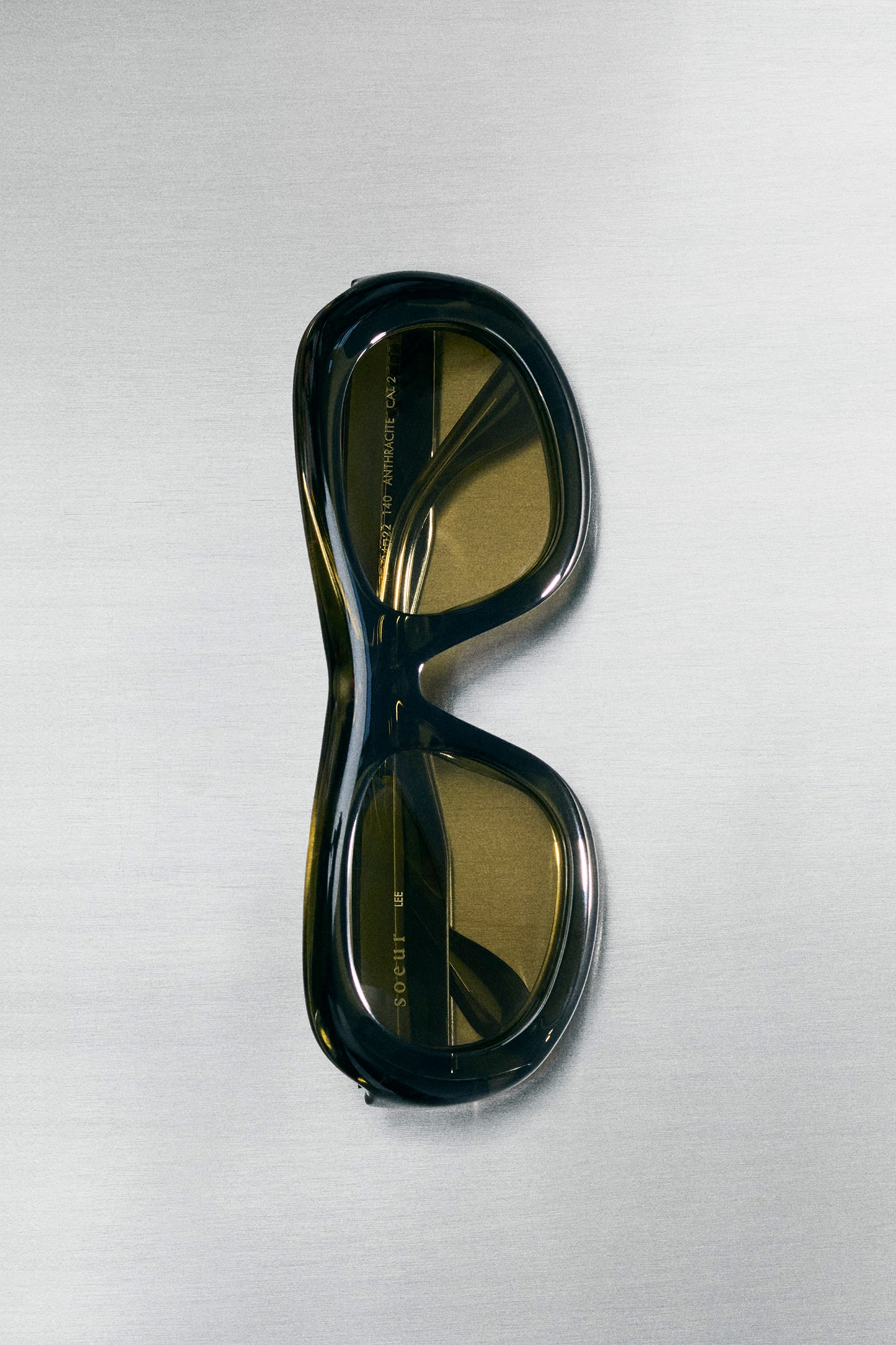 Lunettes de soleil Lee - Gris anthracite - Femme