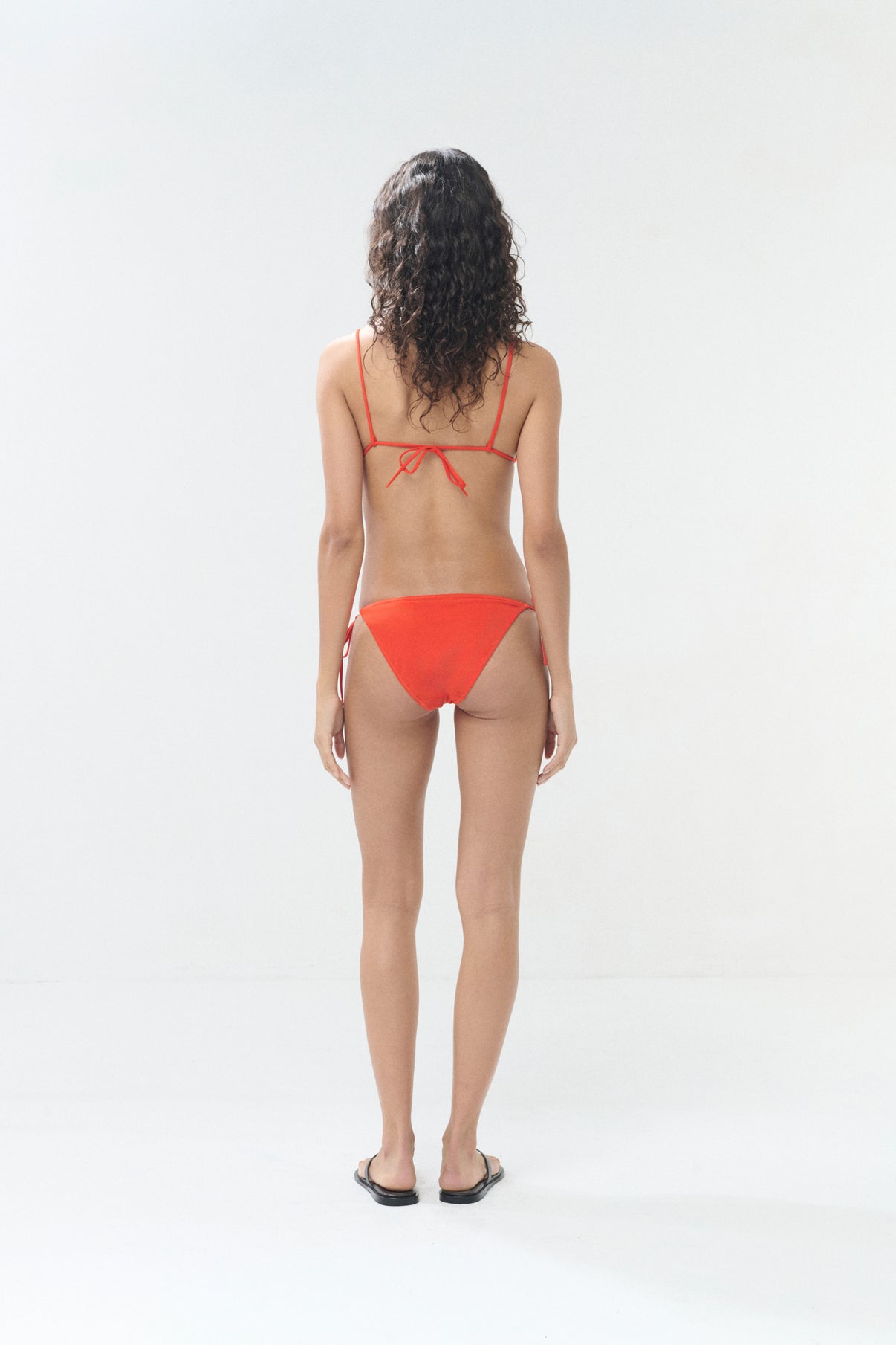 Il Triangolo swimsuit - Orange - Women vue 3