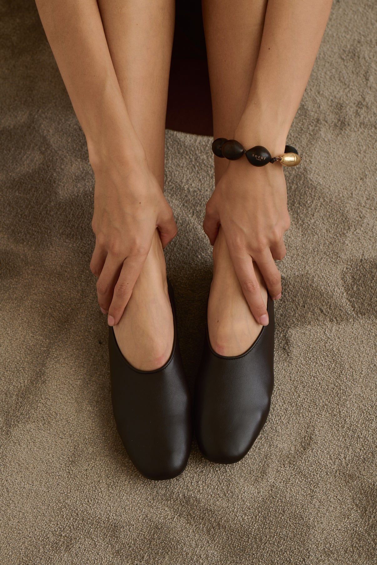 Bracelet Zephyr - Marron Foncé - Femme vue 2