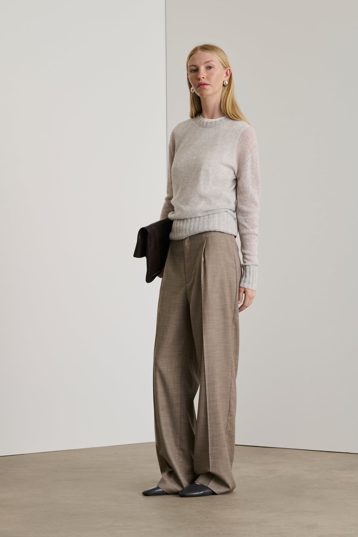 Sulpice trousers - Grey/Beige - Women vue 1