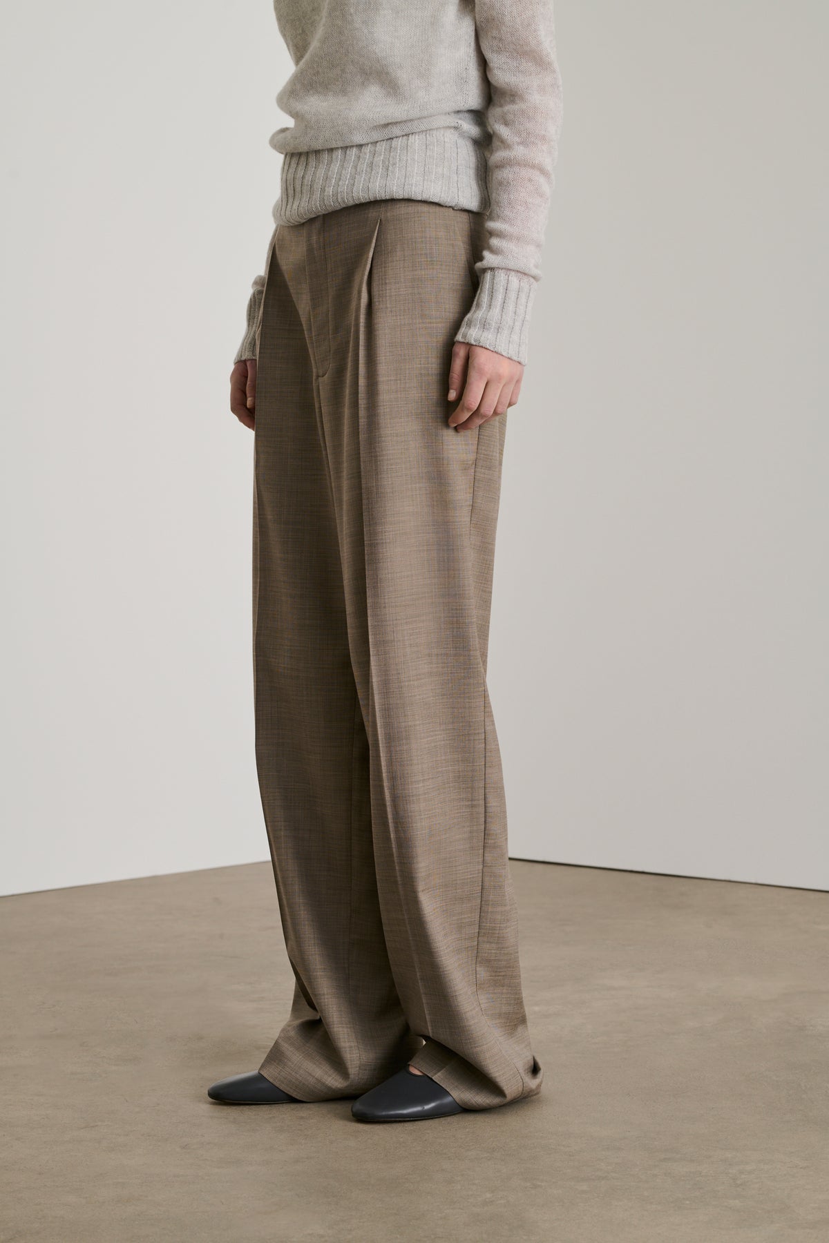Sulpice trousers - Grey/Beige - Women