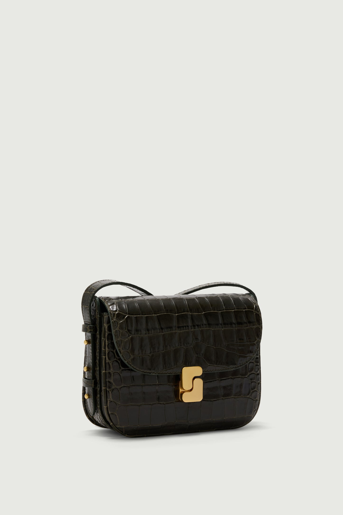Bellissima Mini bag - Olive Green - Leather - Women